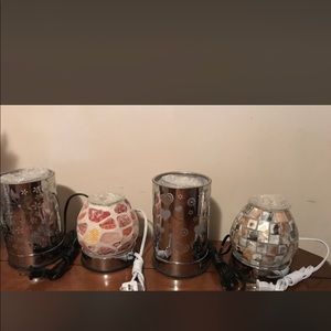 Plug in oil-burner lamps